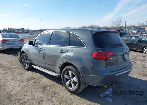2011 Acura Mdx z USA, uszkodzony, nr VIN 2HNYD2H21BH531547